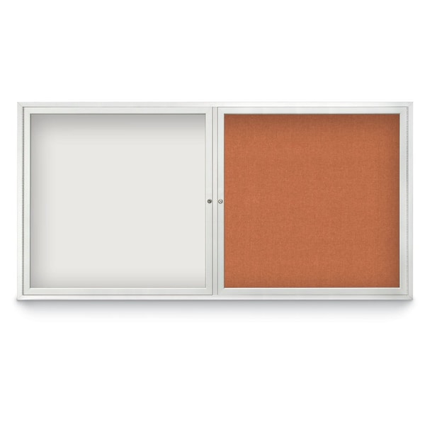 Corkboard, 36"x36", Cork/Black